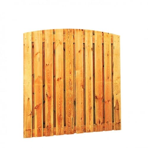 Geschaafd plankenscherm grenen 15 mm 179x164/179 cm verticaal toog (18 pl)