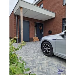 Stonique trommel waalformaat 20x5x7 cm grijs/zwart 5