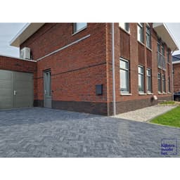 Stonique trommel waalformaat 20x5x7 cm antraciet 4