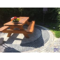 Stonique trommel dikformaat 21x6,8x6 cm antraciet 5