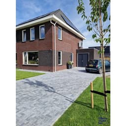 Stonique trommel dikformaat 21x6,8x6 cm grijs/zwart 4