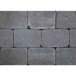 Stonique trommel waalformaat 20x5x7 cm antraciet 1