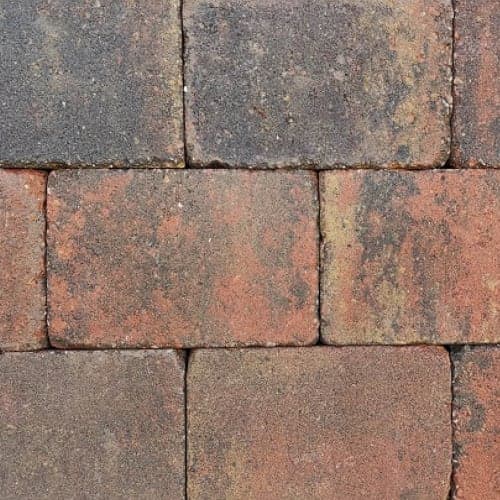 Stonique trommel waalformaat 20x5x7 cm oud bruin