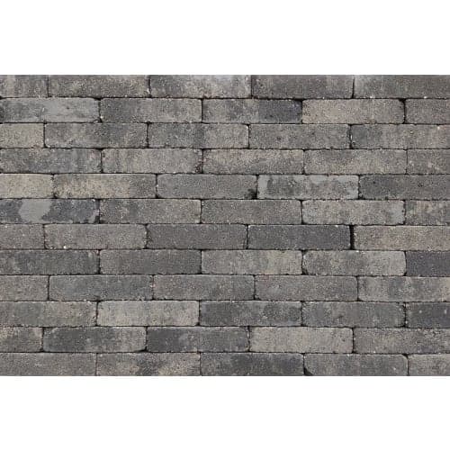 Stonique trommel waalformaat 20x5x7 cm grijs/zwart