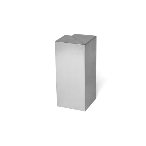 Stalen Overzetstuk muurelement hoek 20/20x45x15,8 cm Verzinkt