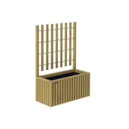 Terrasbloembak Elan Excellent 93x30x103 cm groen geïmpregneerd 2