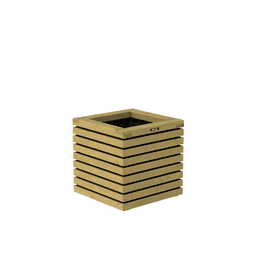 Bloembak Elan 50 Excellent 50x50x50 cm groen geïmpregneerd 1