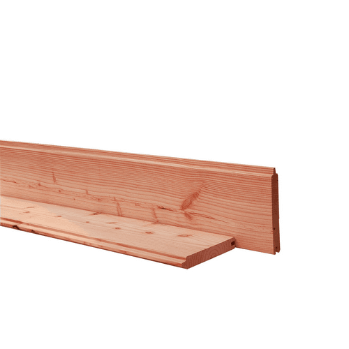 Douglas geschaafd blokhutprofiel 2,8x19,5x500 cm onbehandeld